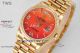 swiss copy rolex  day date  Carnelian dial yellow gold watch (4)_th.jpg